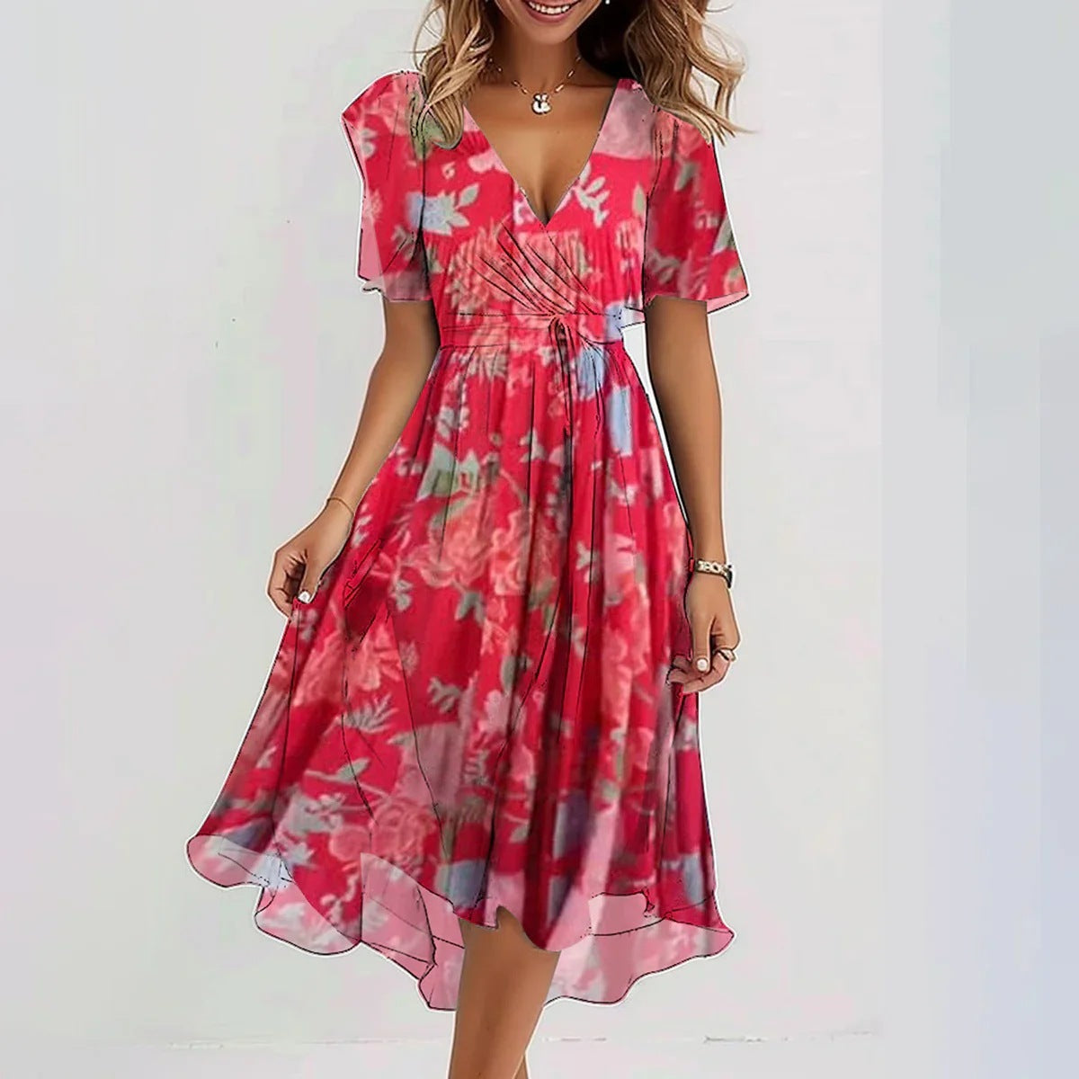 Rochie Modernă de Vară