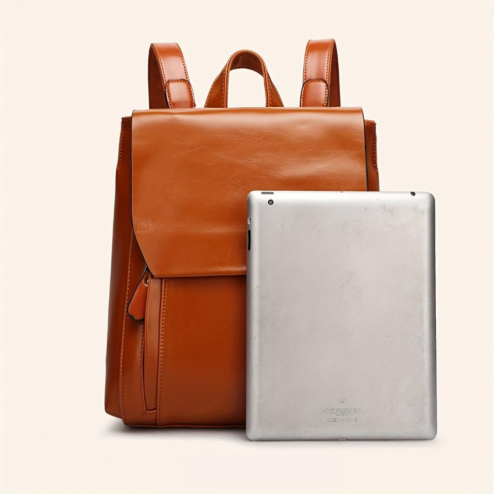 Hannelore – Rucsac Vintage cu Model Matlasat și Geantă de Mână