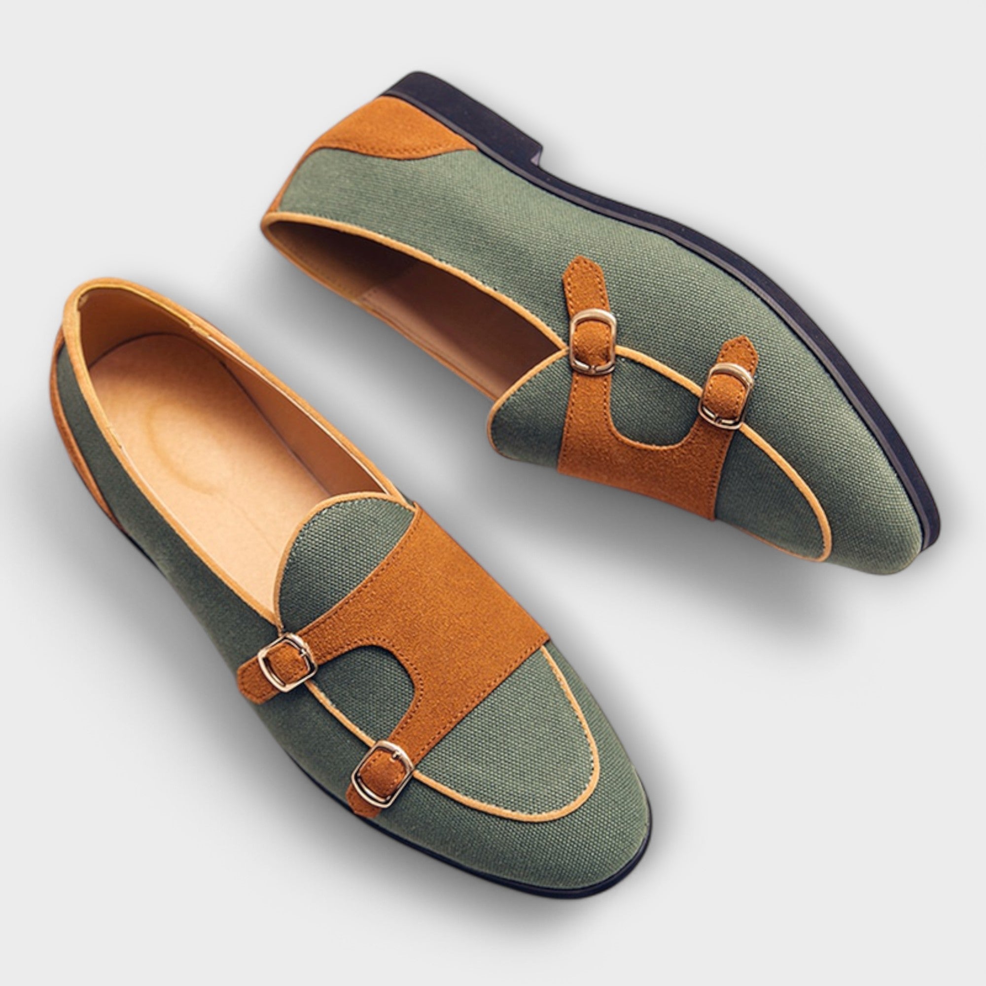 Giorgio | Loafers din piele vegană cu cataramă pentru bărbați
