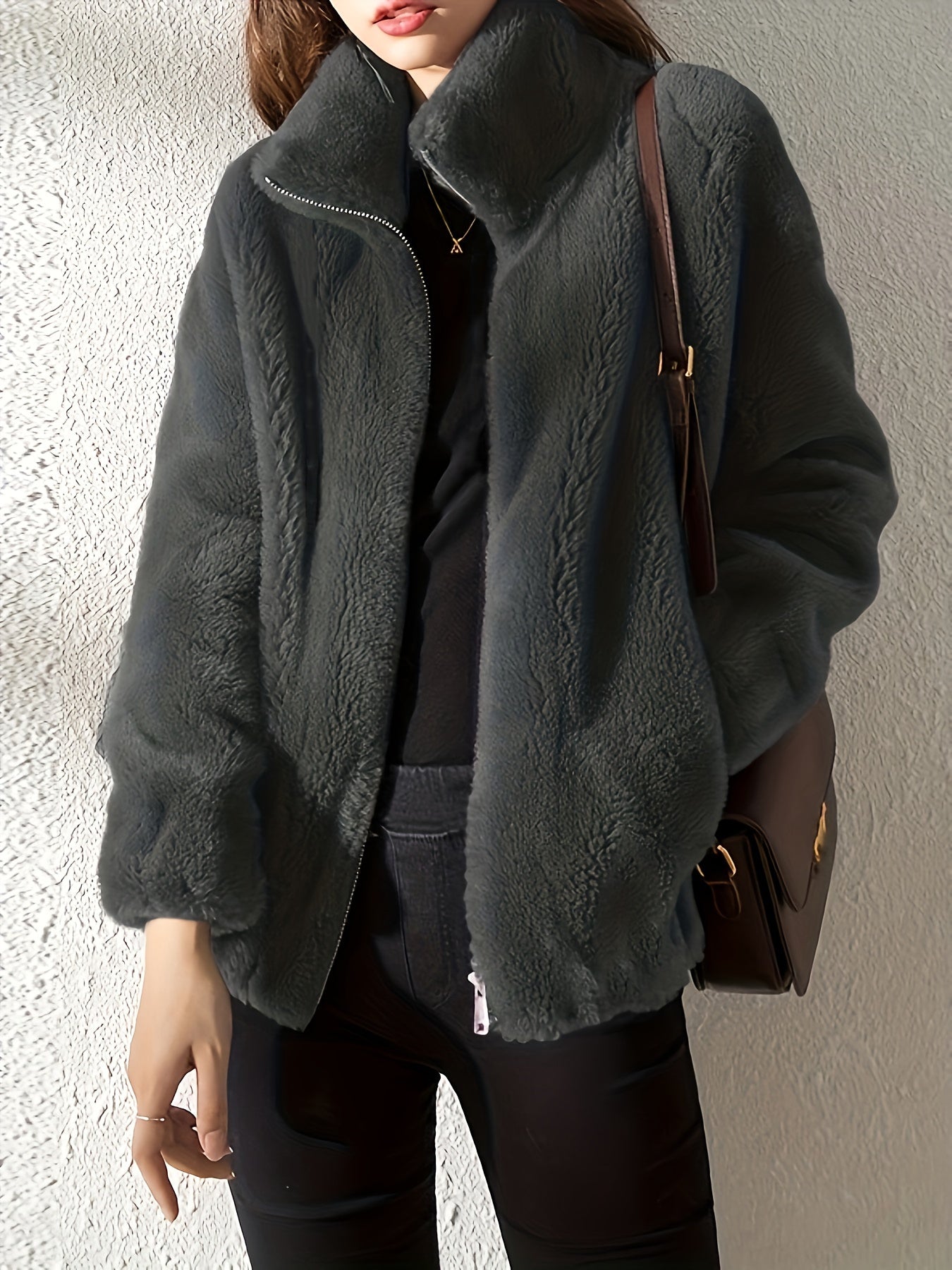 Elina - Jachetă cu Fleece Moale