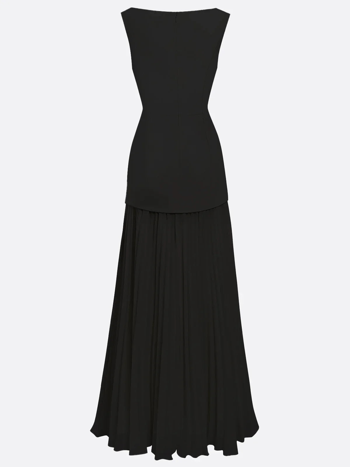 ELVIRA | Rochie lungă plisată de design