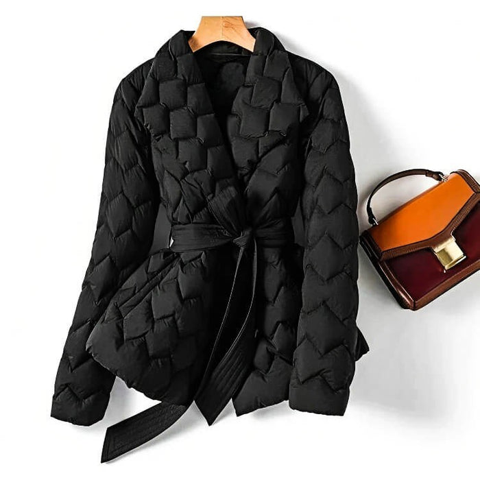 Tiziana™ | PALTON ELEGANT CU FĂRĂMĂTURI