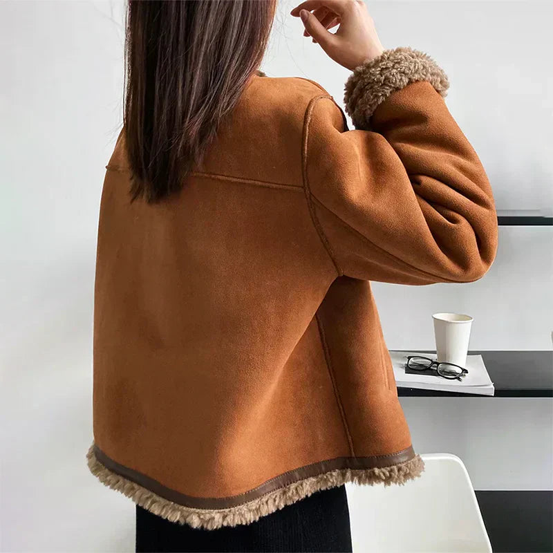 CHARLIE™ | JACKET DIN PIELĂ CĂLDUȚĂ ȘI RAFFINATĂ