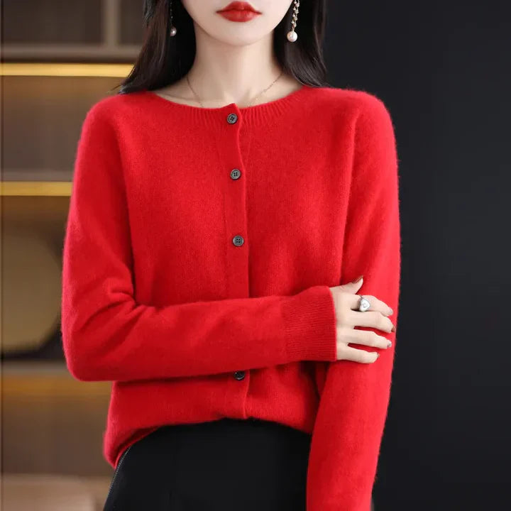ANNIKA | Cardigan din Lână Moale