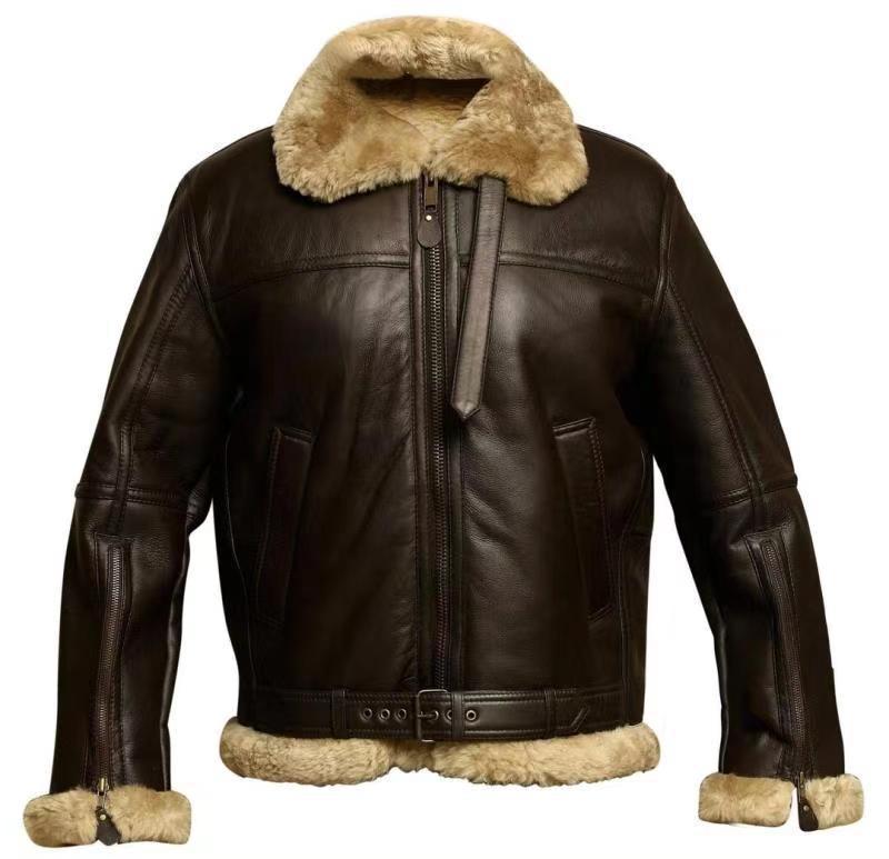Fletcher™ | Geacă din piele de miel premium