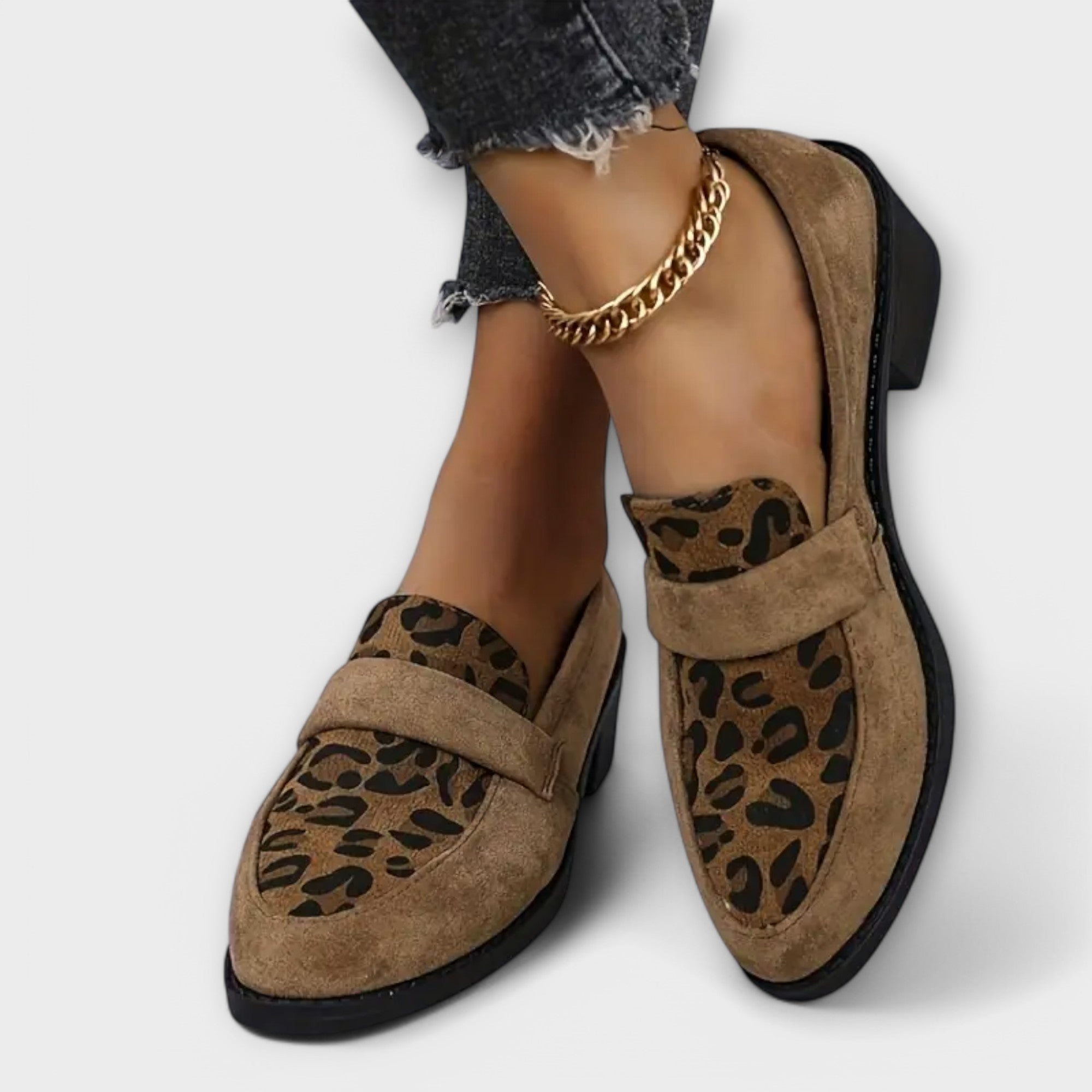 Karla | Pantofi Eleganți pentru Femei cu Model Leopard