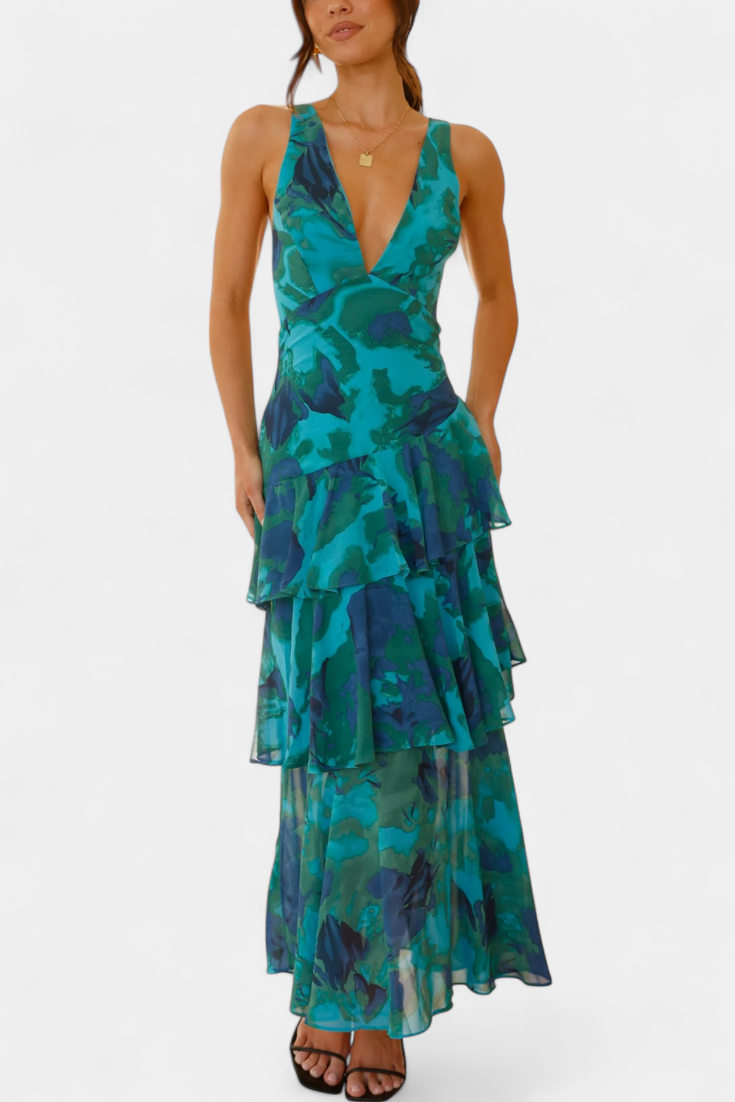 Domenica | Rochie Elegantă cu Volane