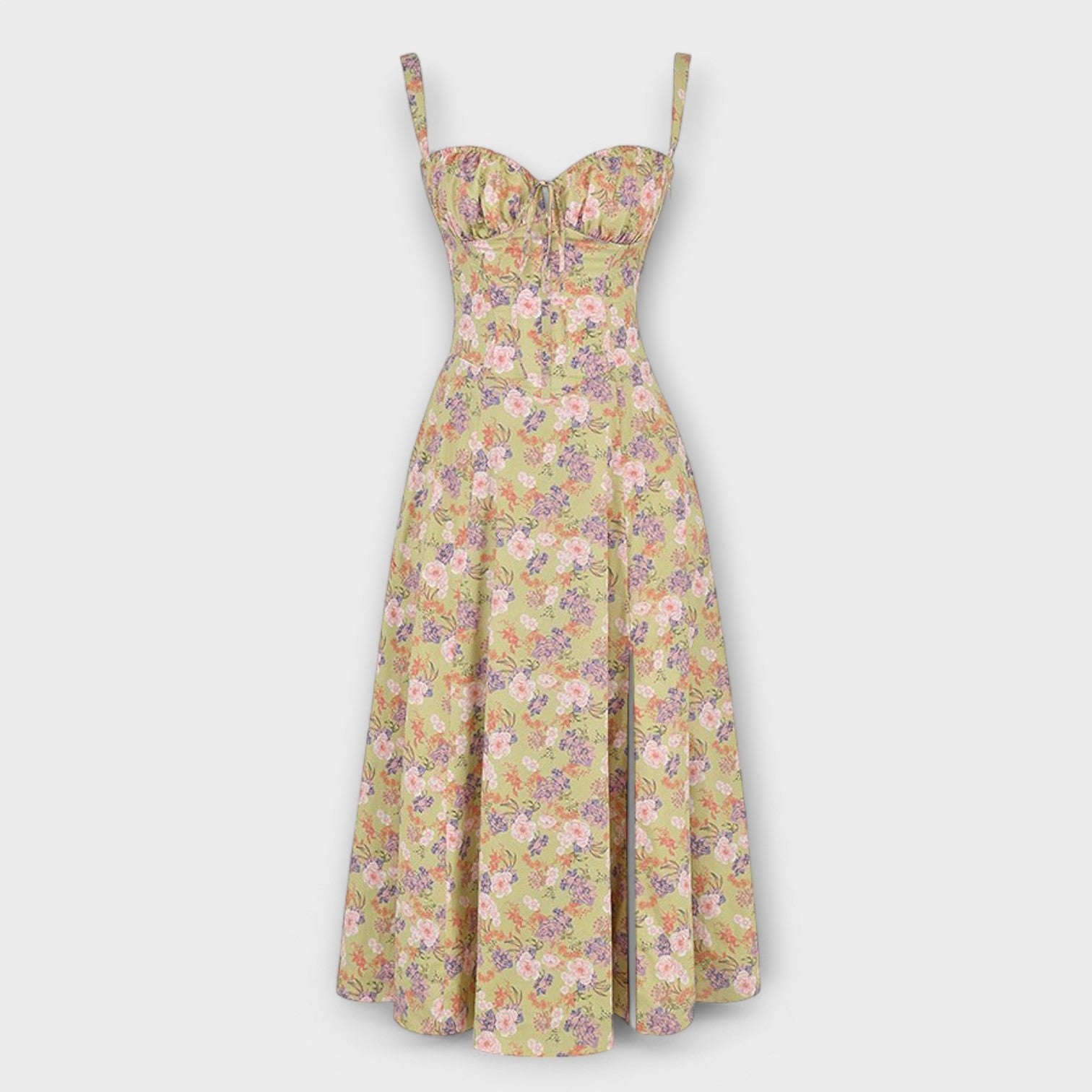 Kiana - Rochie Midi cu Corset