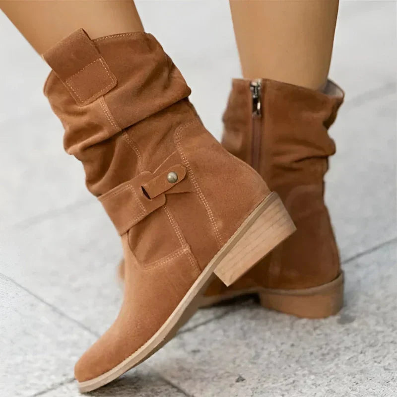 FRANCINE | BOTINE CU TALPĂ MICĂ
