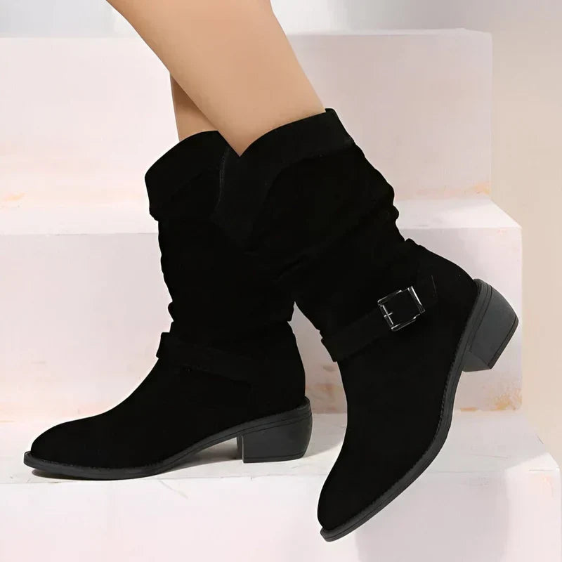 FRANCINE | BOTINE CU TALPĂ MICĂ