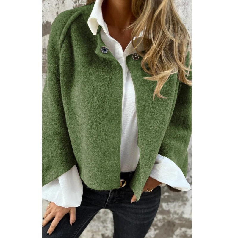 RITA | JACKET CLASIC CU CROIALĂ LARGĂ