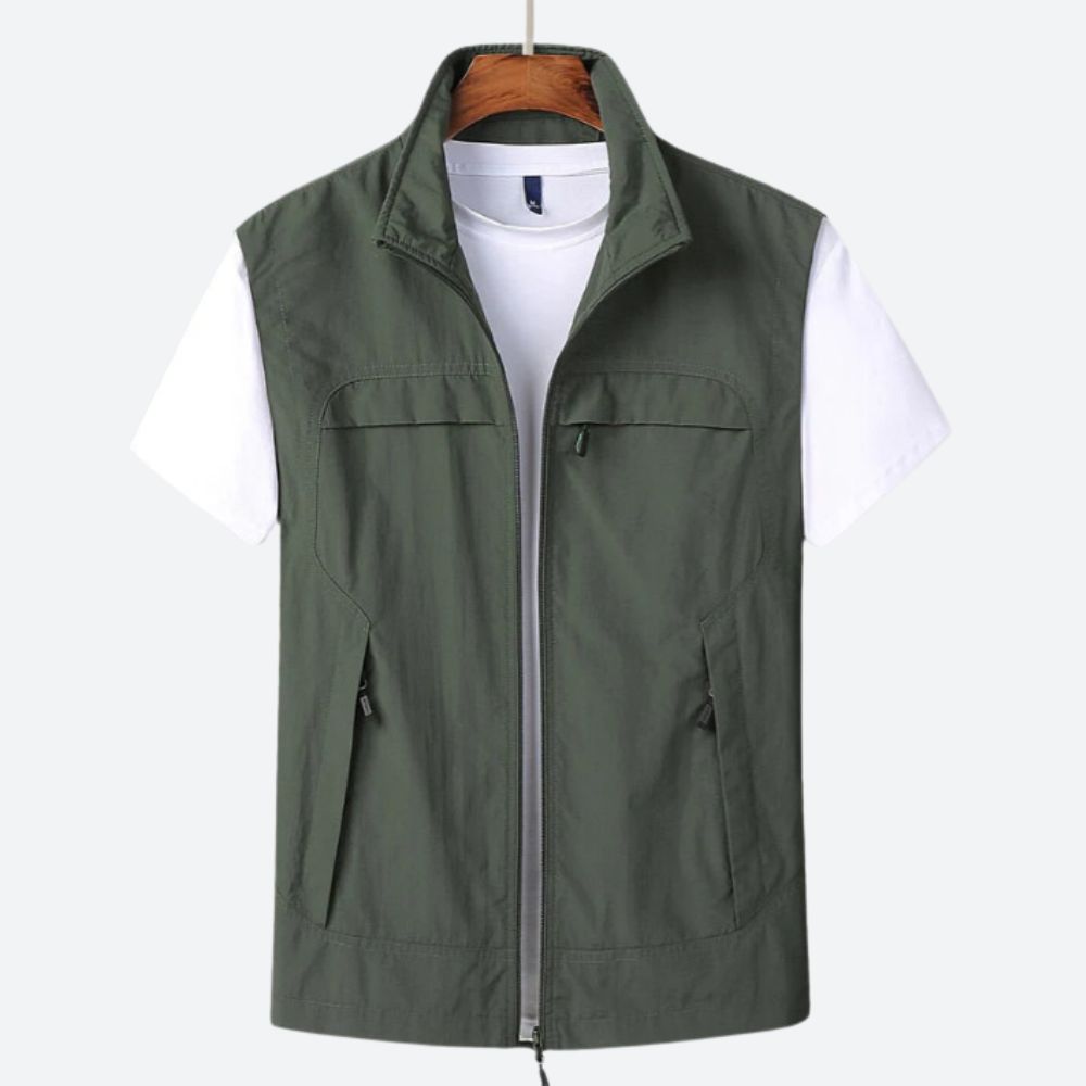 Kerenzo – Vest utilitar cu fermoar
