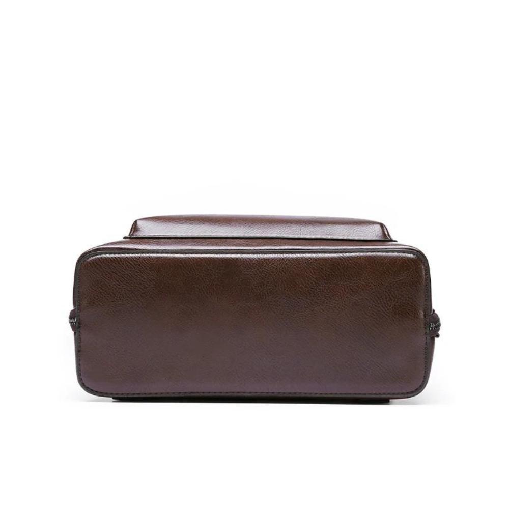 Saskia - Rucsac clasic cu fermoar și deschidere dublă