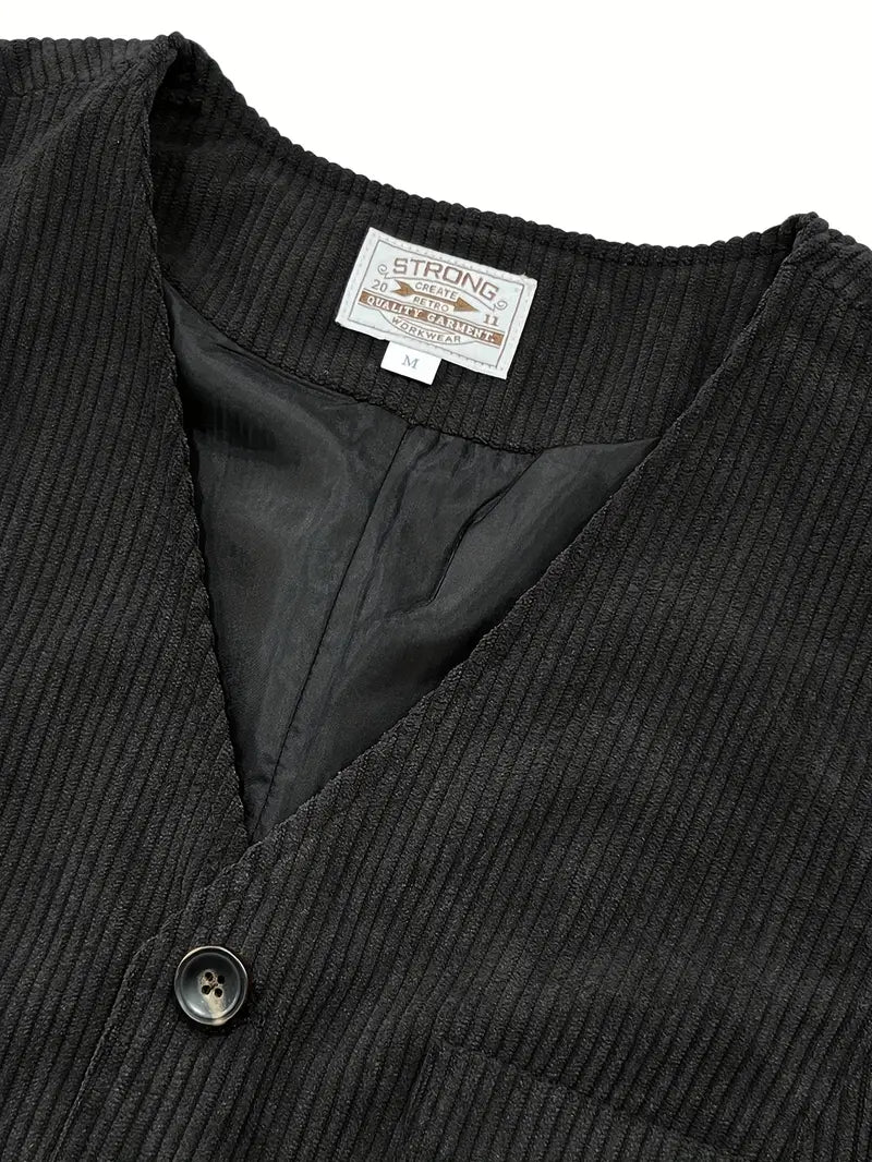 Verney™ | Vestă Elegantă din Catifea