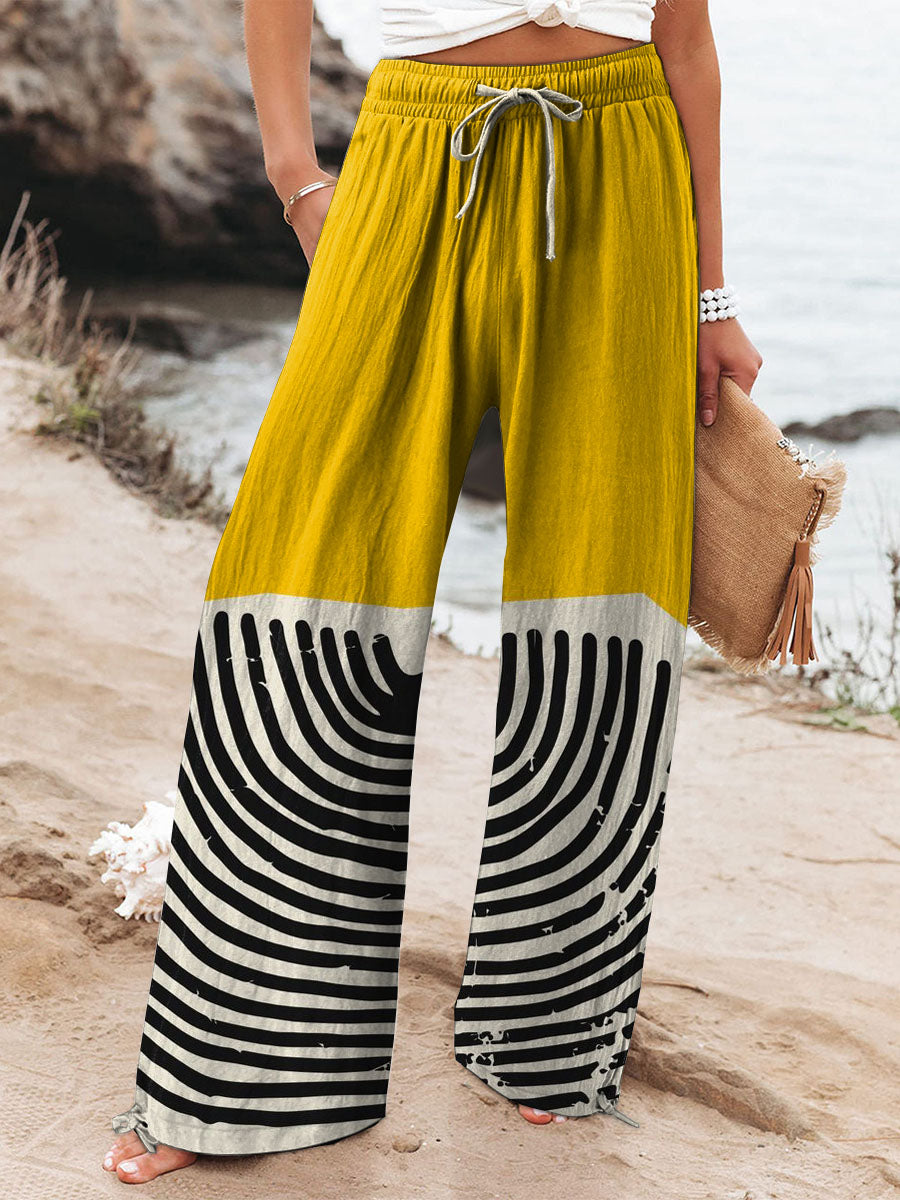 Esperanza | Pantaloni cu Picior Larg
