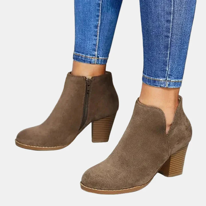 Hailey | Botine cu toc bloc