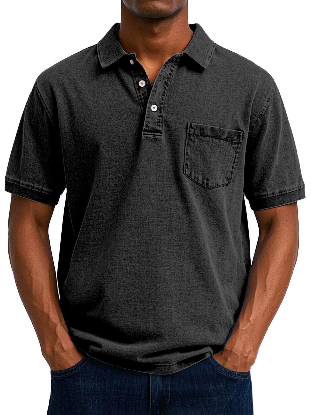 Maxime | Polo casual vintage pentru bărbați