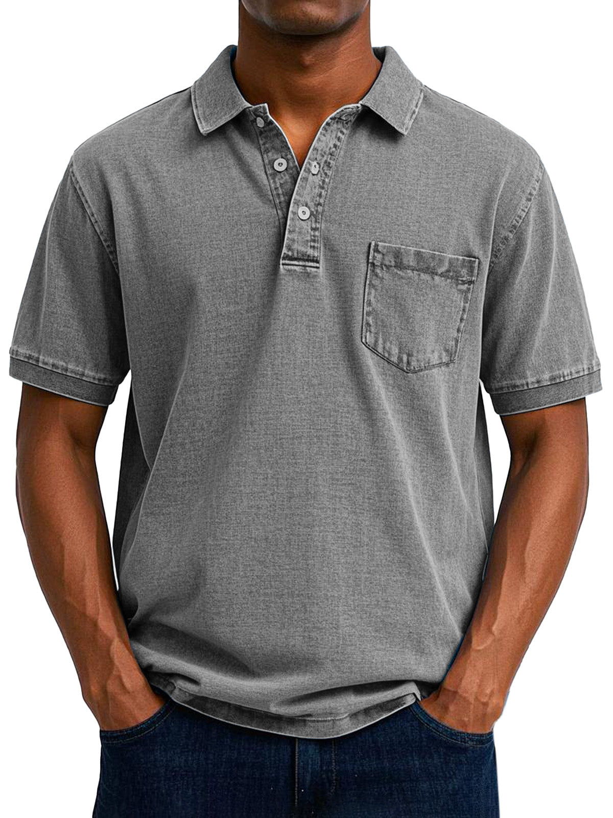 Maxime | Polo casual vintage pentru bărbați