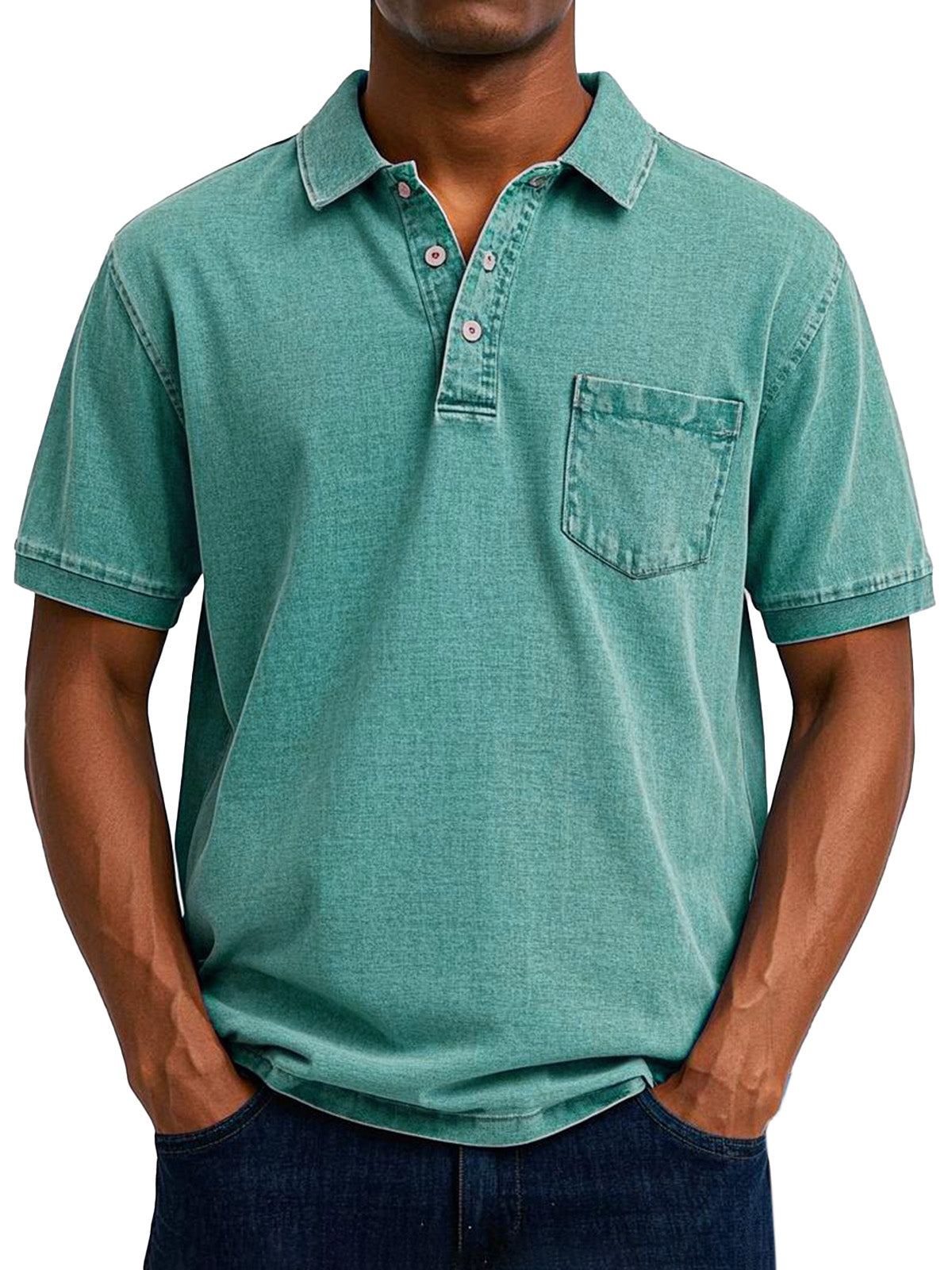 Maxime | Polo casual vintage pentru bărbați