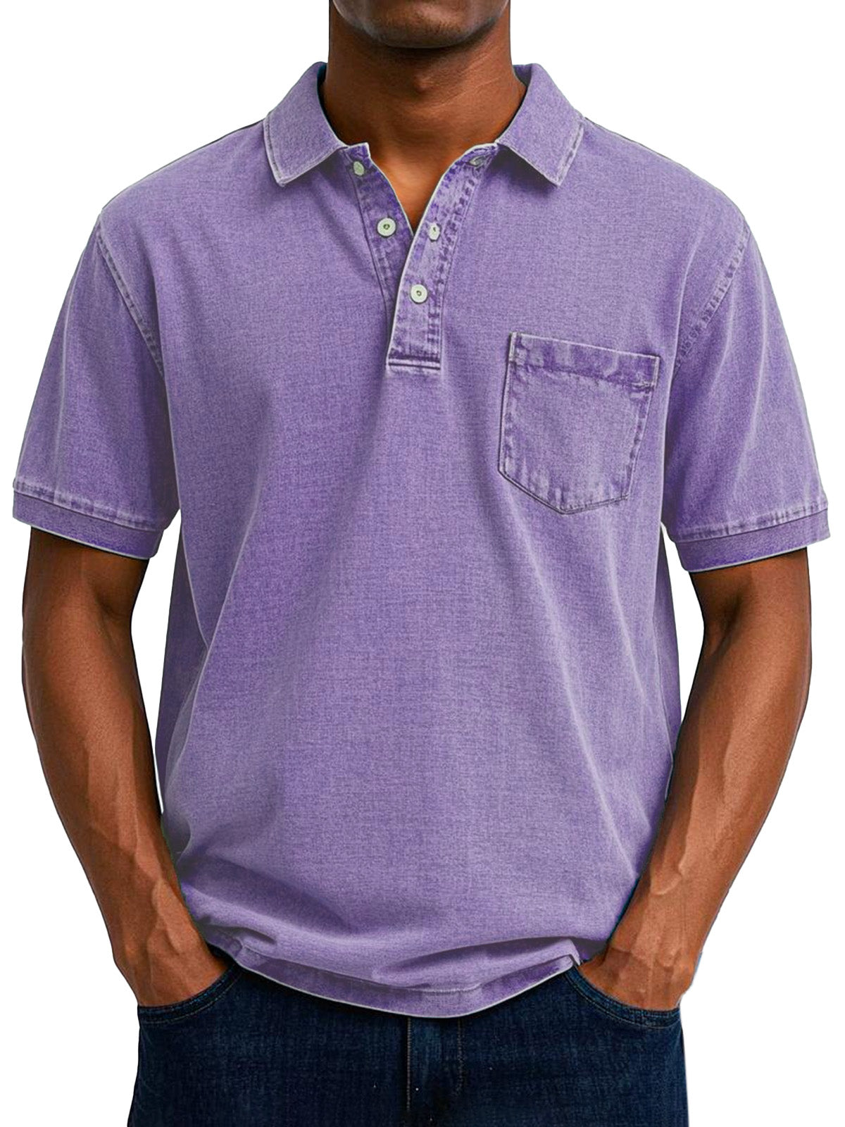 Maxime | Polo casual vintage pentru bărbați