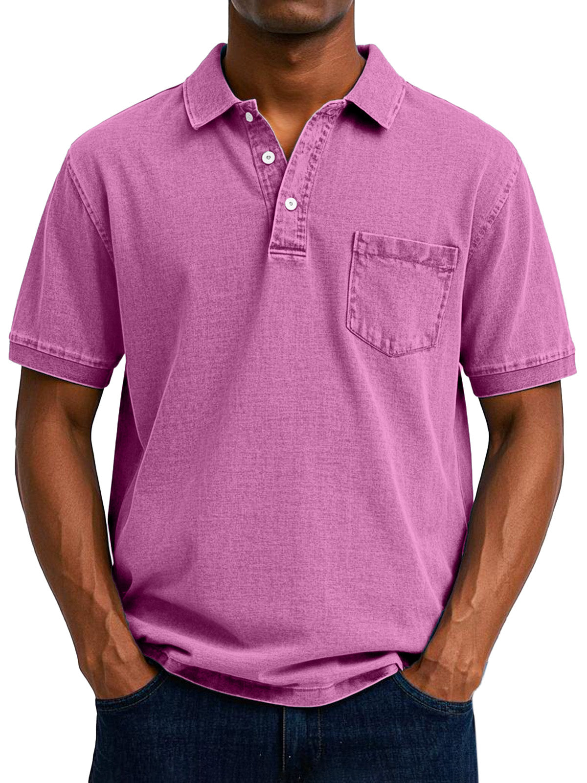 Maxime | Polo casual vintage pentru bărbați