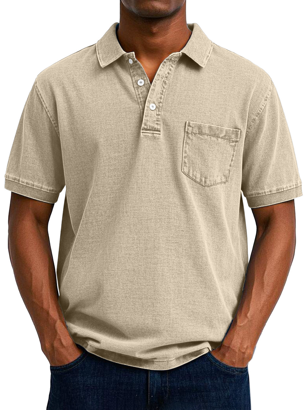 Maxime | Polo casual vintage pentru bărbați