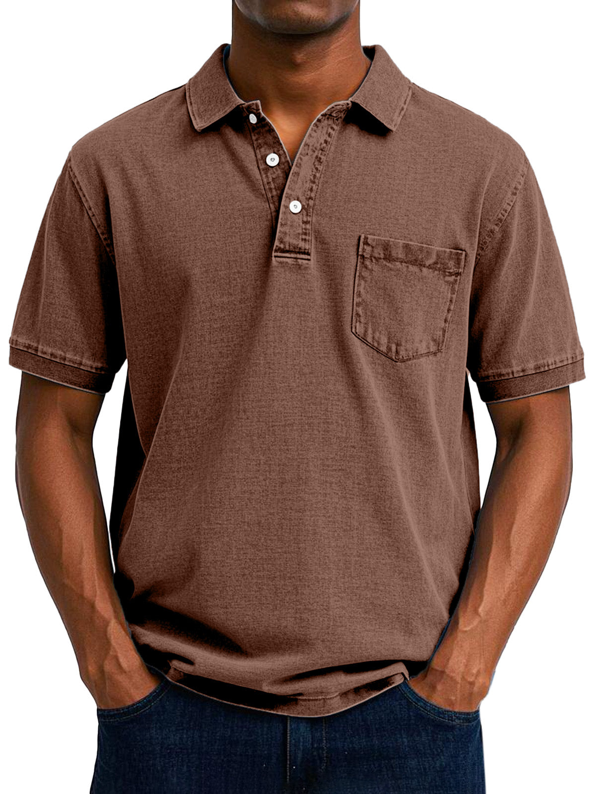 Maxime | Polo casual vintage pentru bărbați