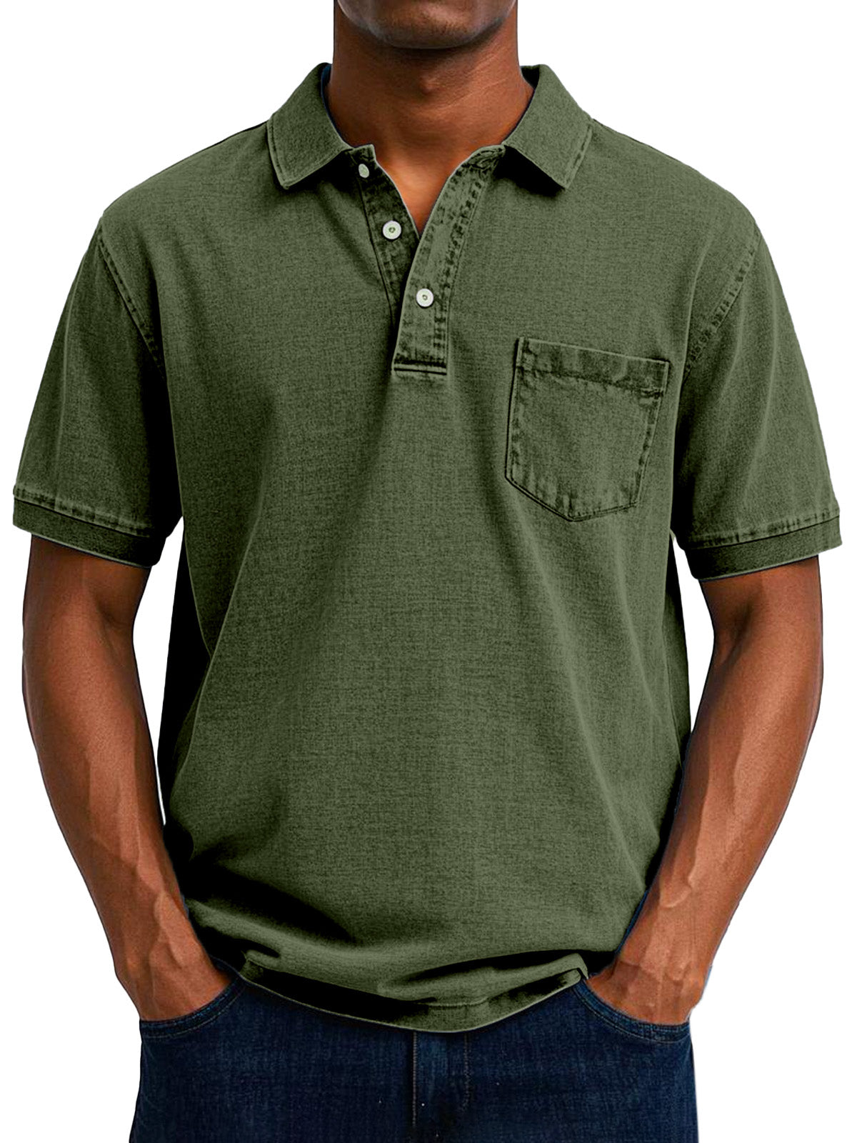 Maxime | Polo casual vintage pentru bărbați