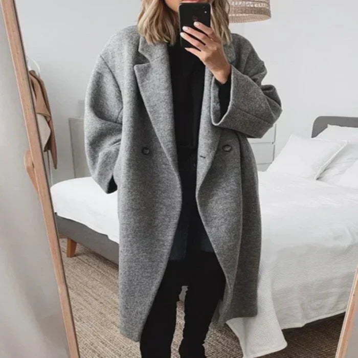 Layla | Jachetă din lână oversized