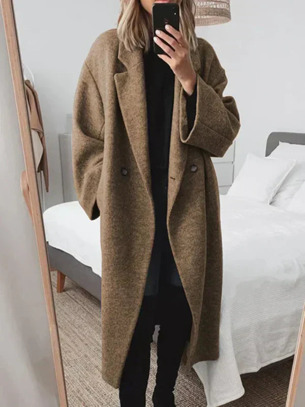 Layla | Jachetă din lână oversized