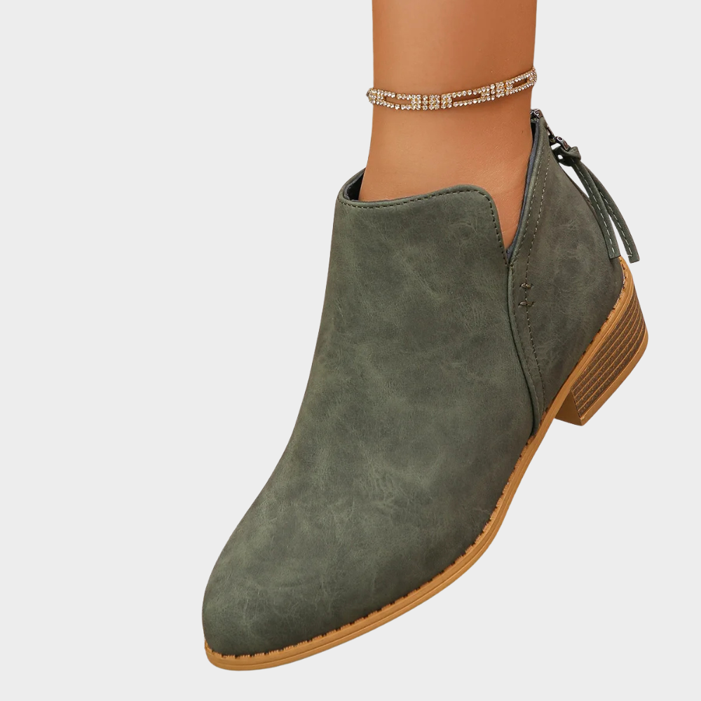Oakley | Botine cu toc mic