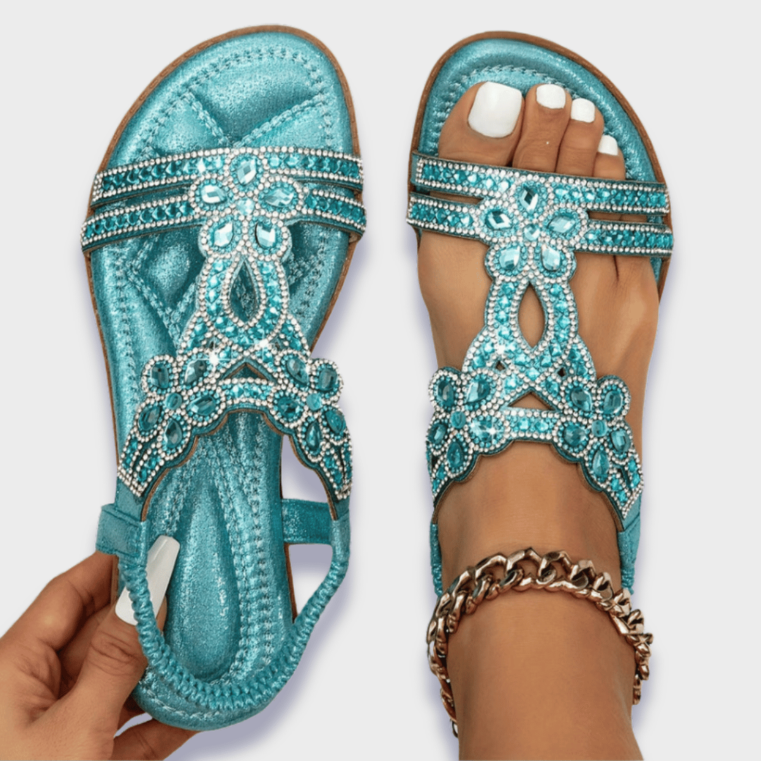 Franziska | Sandale Boho Ortopedice din Material de Prima Calitate