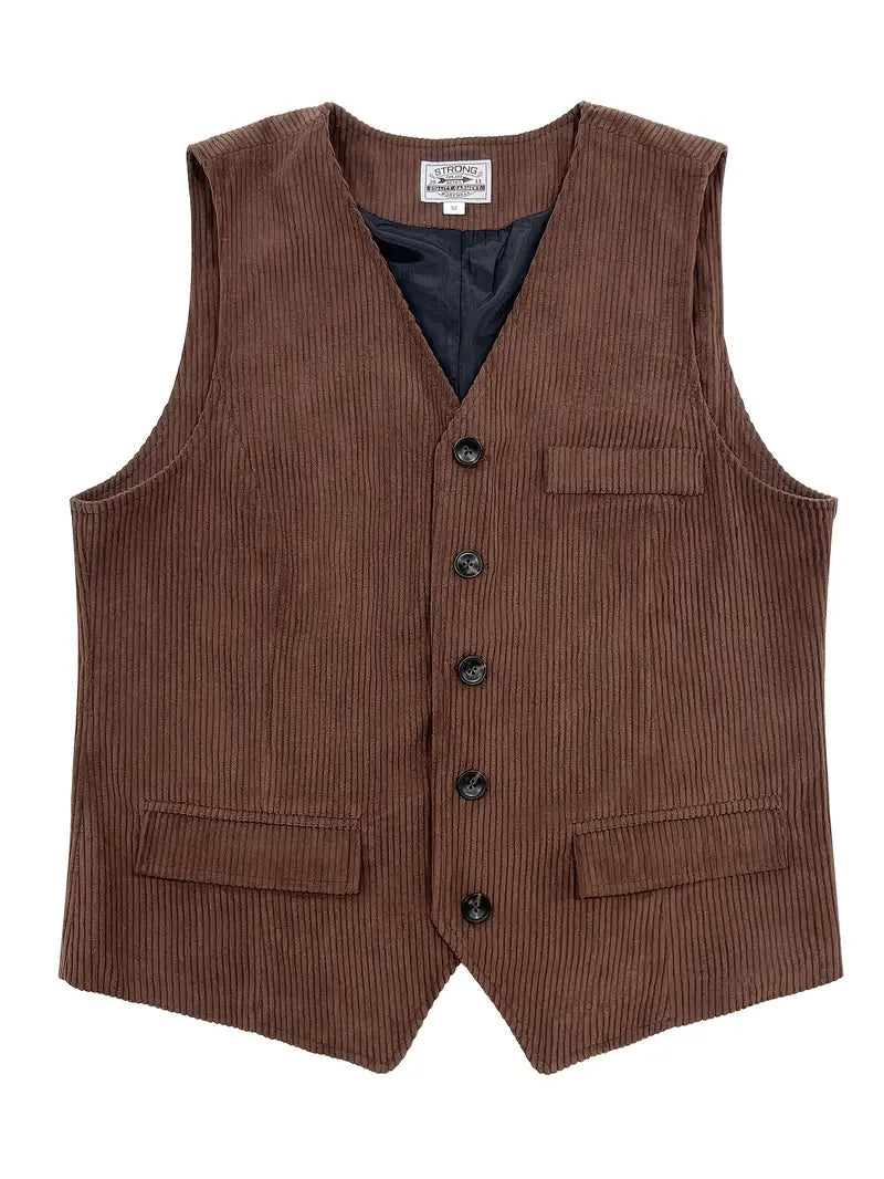 Verney™ | Vestă Elegantă din Catifea