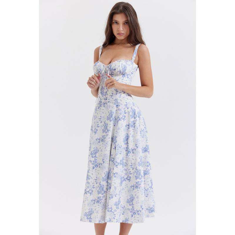 Kiana - Rochie Midi cu Corset