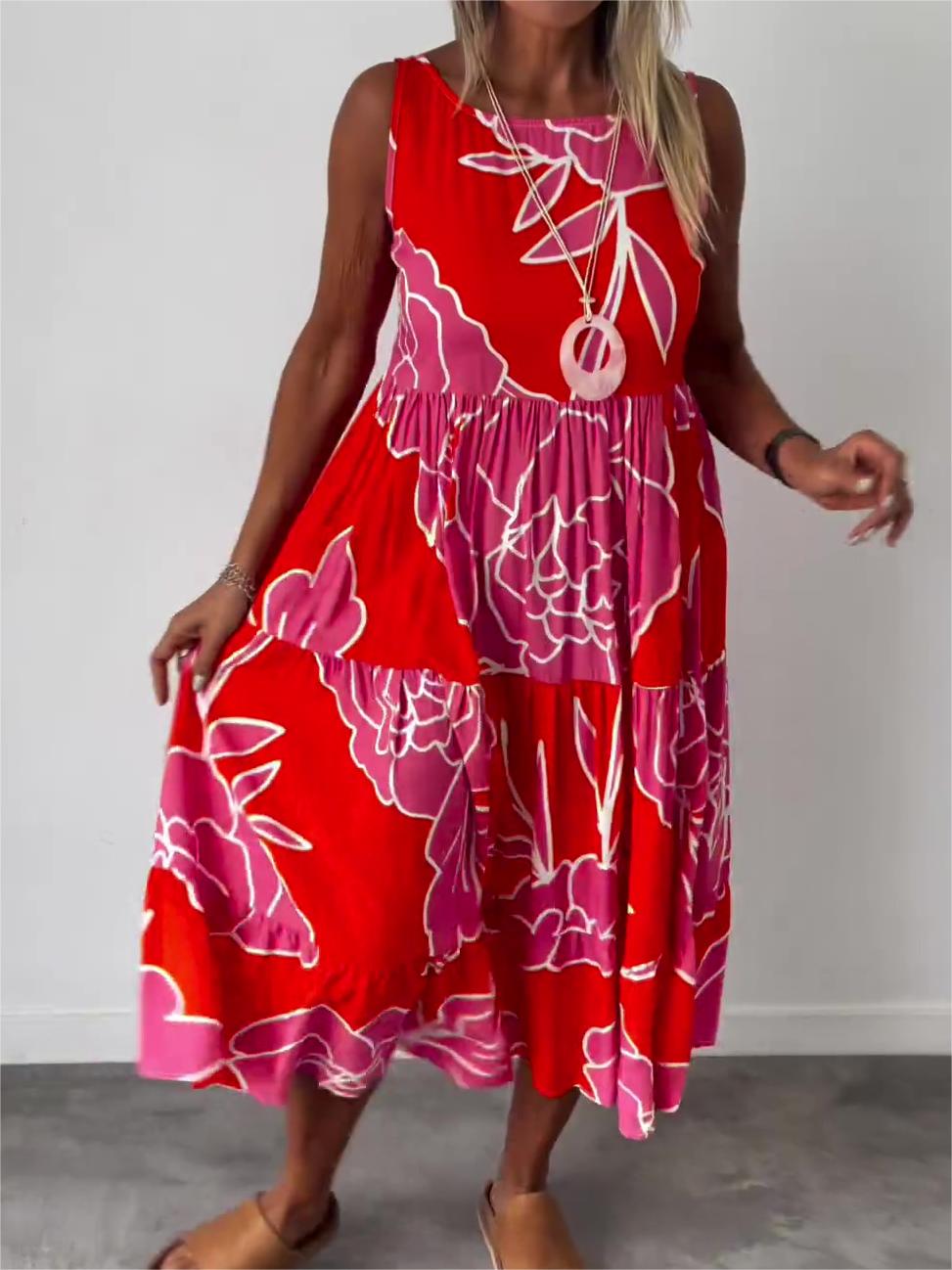 Rochie Elegantă cu Flori