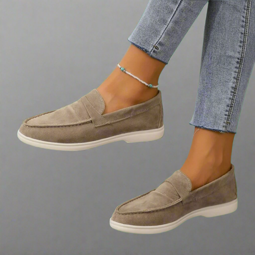 Hana | Mocăsini Eleganți din Suede