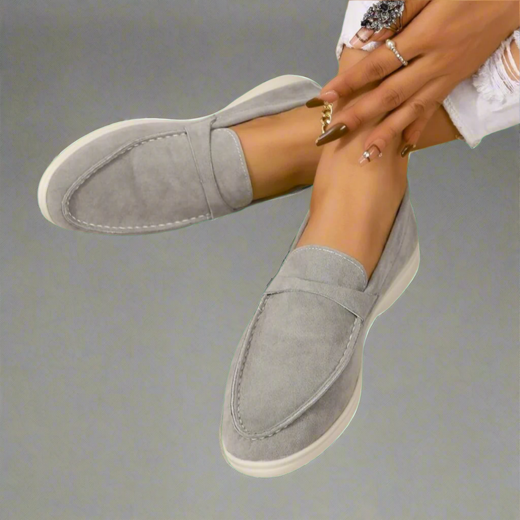 Hana | Mocăsini Eleganți din Suede