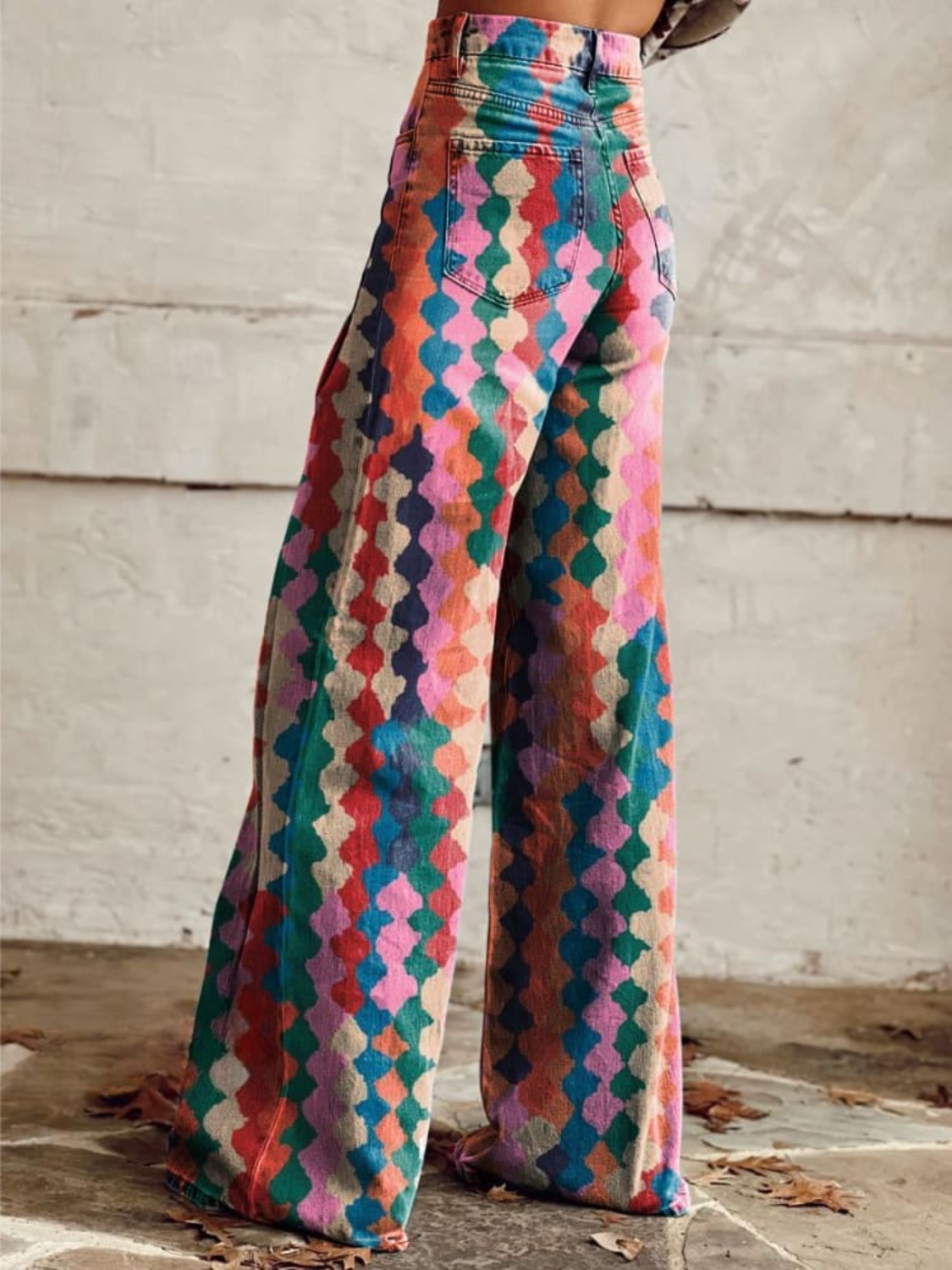 Amélie - Pantaloni Boho de Primăvară