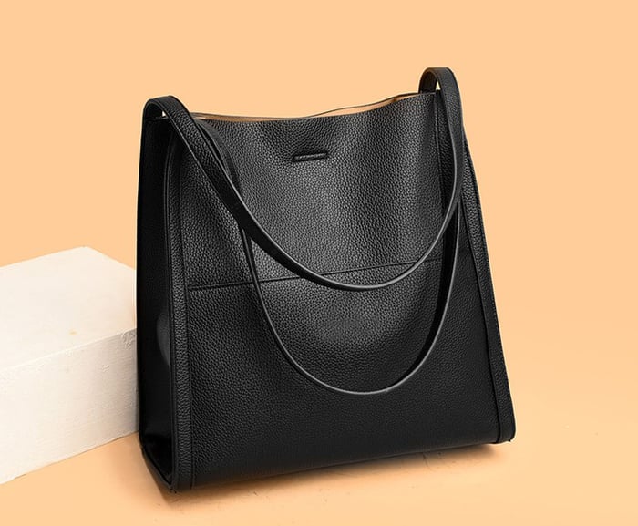 Diede™ – Geantă de Umăr Elegantă, Handmade, din Piele