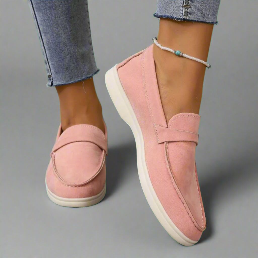 Hana | Mocăsini Eleganți din Suede