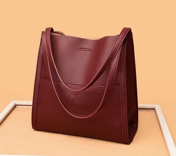 Diede™ – Geantă de Umăr Elegantă, Handmade, din Piele