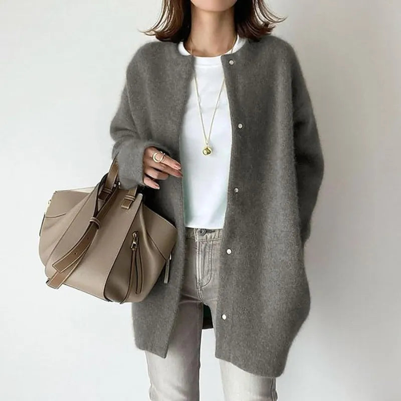 Juliette™ - Cardigan din lână moale, lung
