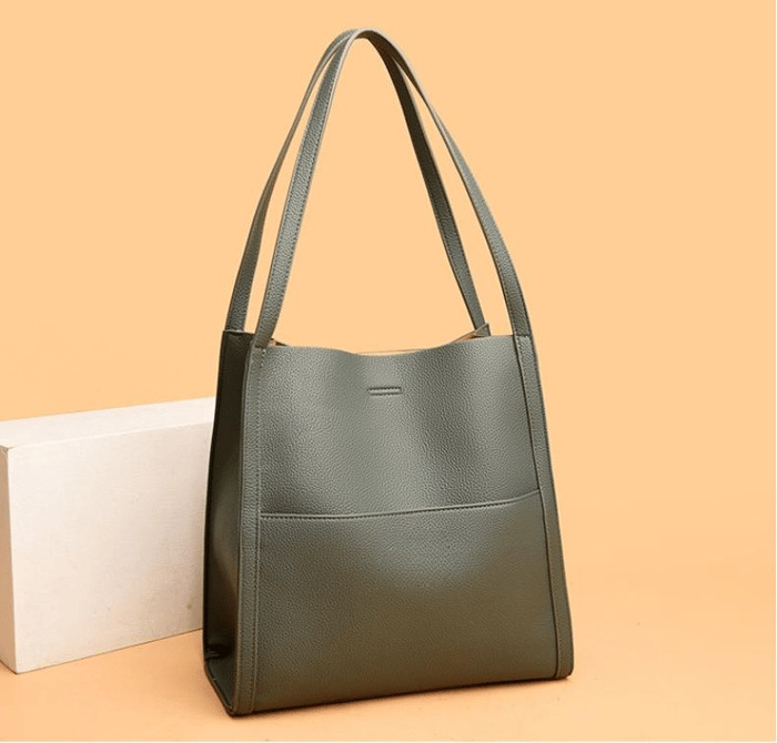Diede™ – Geantă de Umăr Elegantă, Handmade, din Piele