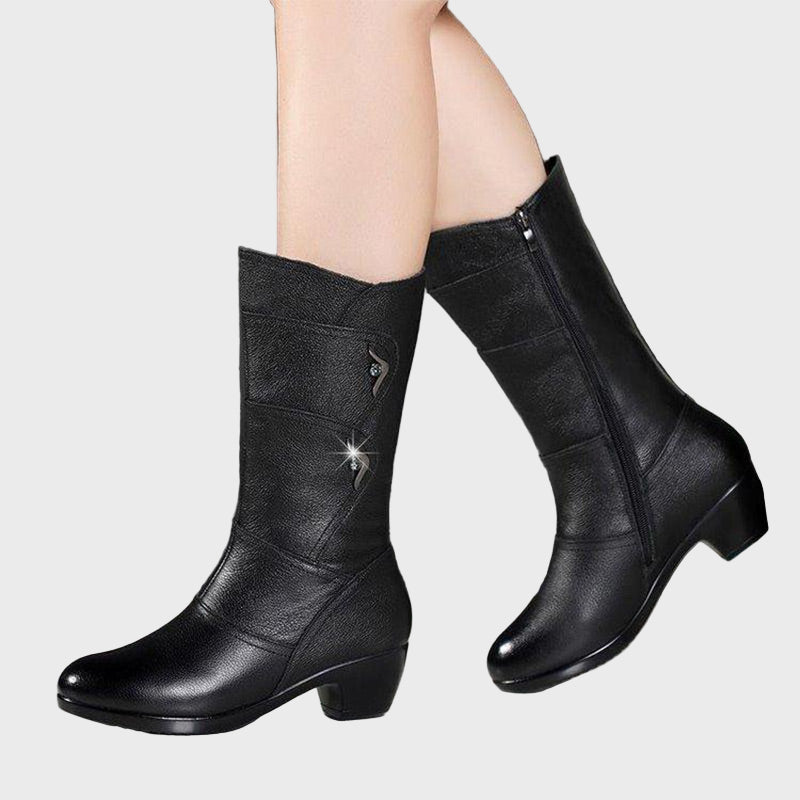 Rylee | Botine cu fermoar