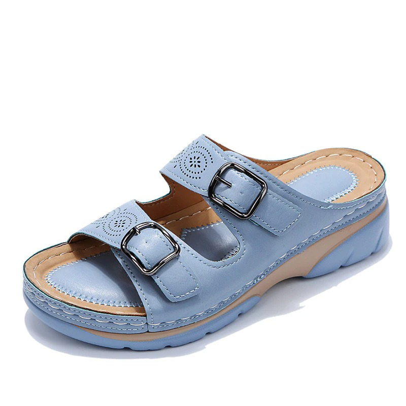 Simona™ | Sandale Ortopedice din Piele