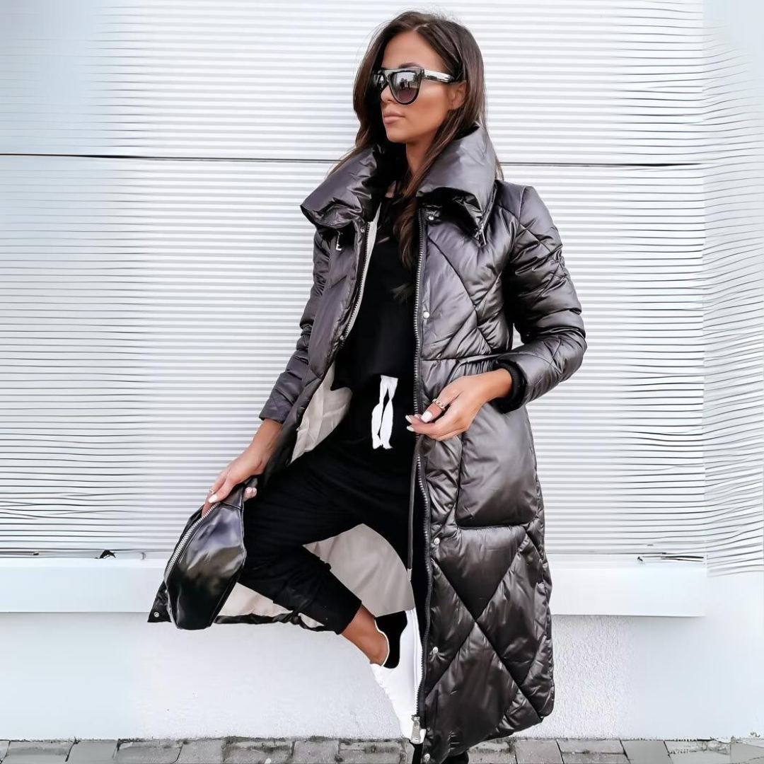 DAHLIANA | JACKET PUFOASĂ LUNGĂ PARKA