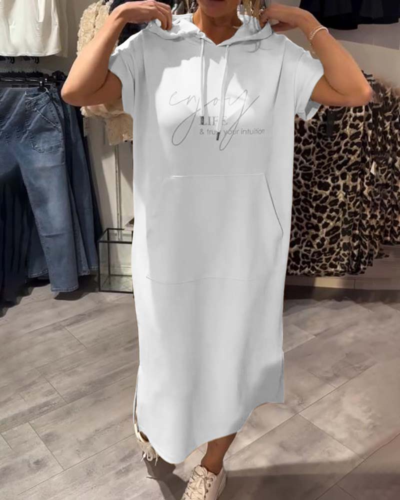 Saskia™ | Rochie Zilnică cu Glugă