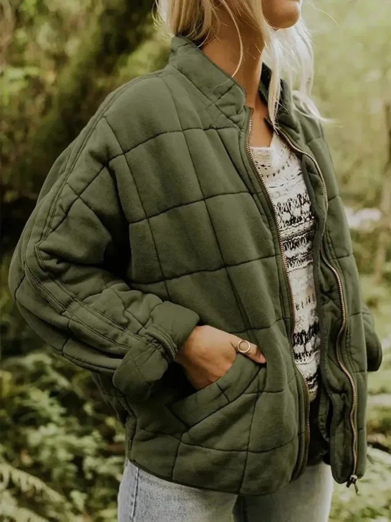 Josiane™ | Jachetă căptușită cu aspect elegant oversized