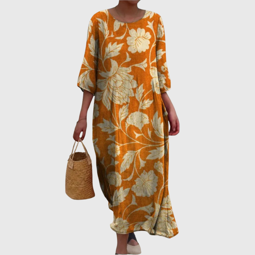 Sofia – Rochie cu Flori și O Adiere Caldă