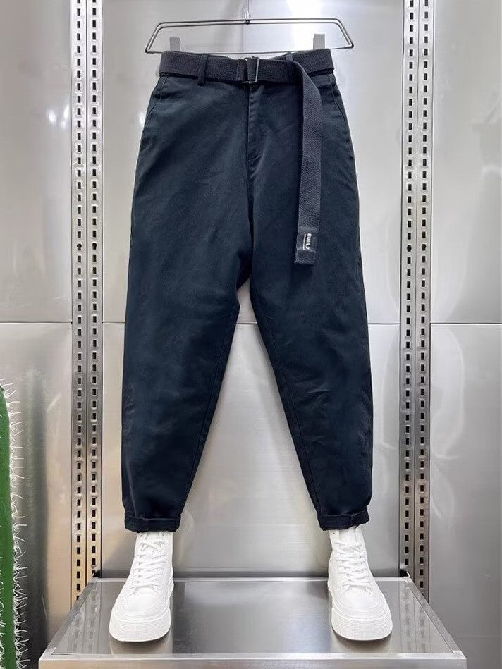 Laurent™ | Pantaloni Capri cu Brâu